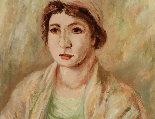Jeune femme au châle, Marie